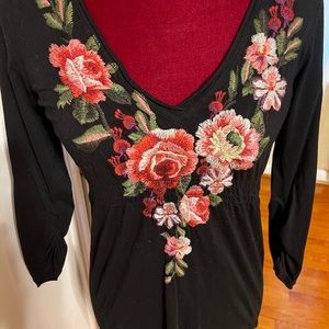 Embroidered cotton fundress